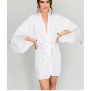 Brand new Robed with Love bride getting ready outfit! Originally $79 +tax/ship